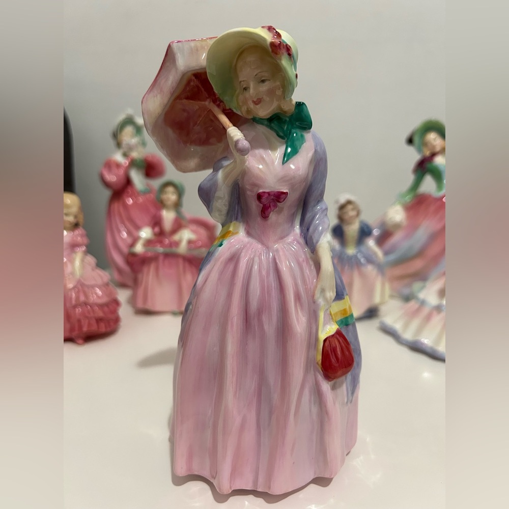 Royal Doulton Vintage Figurine Miss Demure